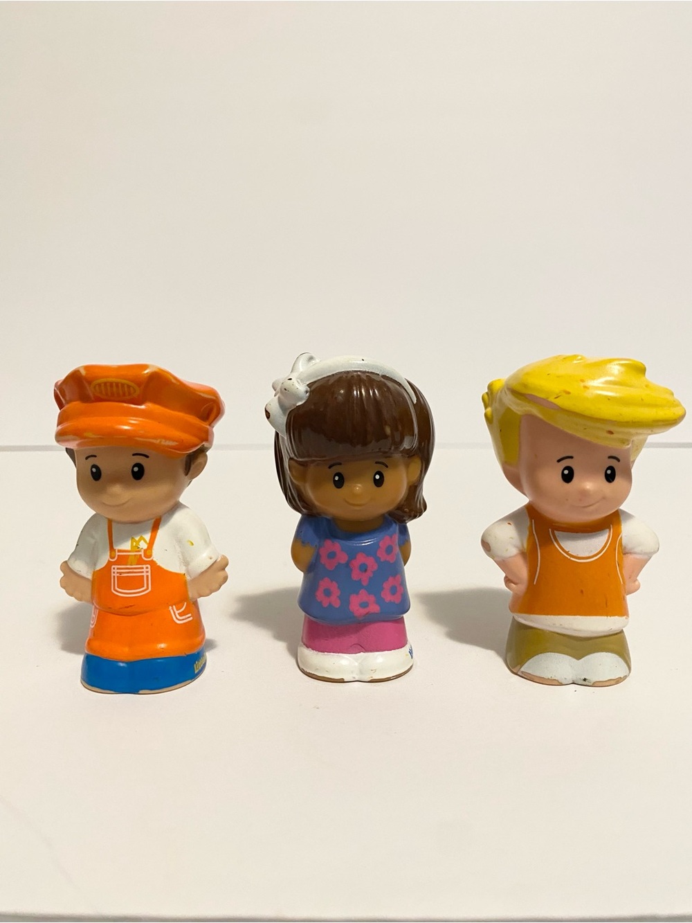 Little People Dollhouse Figure Lot Playset School City Playset x3 Fisher Price